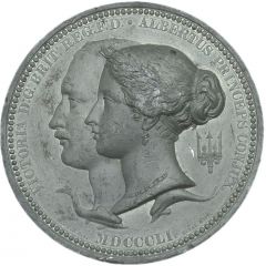 Award - Victoria Prize Medal, Trial white metal