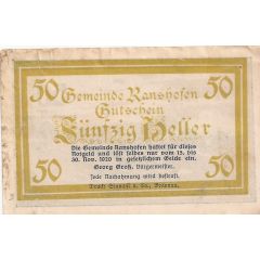 50 Heller Ranshofen