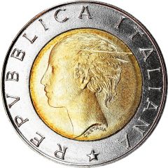 500 Lire Italian Traffic Police