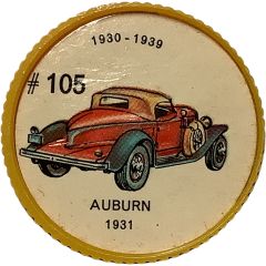 Token - Jell-O #105, Aubur