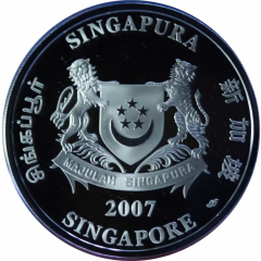 2 Dollars Year of the Pig, Silver Proof