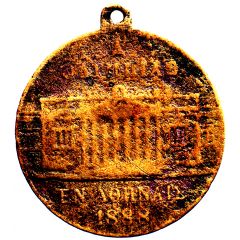 Medal - Opening of the Zappeion in 1888 for the 1st Olympic Games in Athens