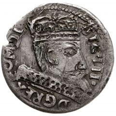 Trojak anomalny / 3 Grosze - Sigismund III Vasa unknown mint - unusual