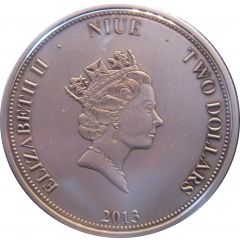 2 Dollars - Elizabeth II Fennec Fox