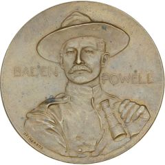 Medal Baden-Powell; bronze
