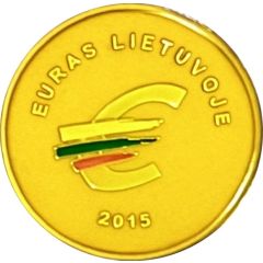 Medal - Introduction of the Euro in Lithuania