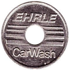 Car Wash Token - Ehrle 21 mm, `1`