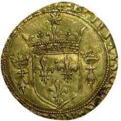 Écu d`Or - Francis I Brittany, 2nd type