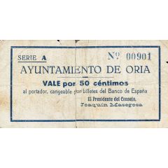 50 Céntimos Oria