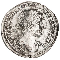 Denarius - Hadrian P M TR P COS III PRO AVG, Providentia