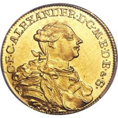 1 Ducat - Christian Frederick Charles Alexander