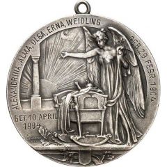 Baptism Medal Wer-Da-Glaubet-Und-Getauft-Wird-Der-Wird-Selig-Werden