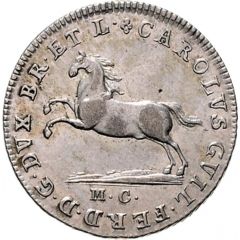 ⅙ Thaler - Charles William Ferdinand