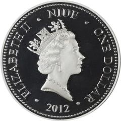 1 Dollar - Elizabeth II Admiral Ackbar