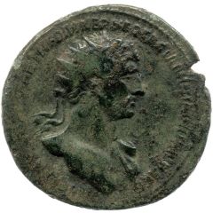 Dupondius - Hadrian PONT MAX TR POT COS DES II CONCORDIA SC, Concordia and Spes
