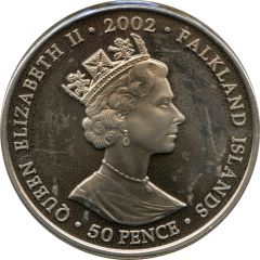 50 Pence - Elizabeth II Palace Balcony