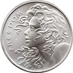 1 Ounce - Silver Shield Freedom Girl