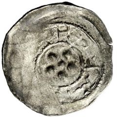 1 Pfennig - Frederick II Hagenau