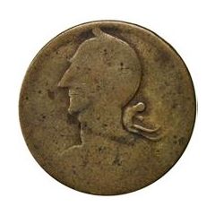 1/2 Penny Regal Imitation - George III left
