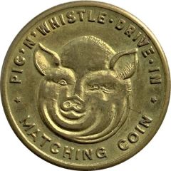 Matching Coin - Gus` Good Food Peoria, Illinois