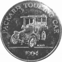 Token - Sunoco Antique Car Coins - Series 2 Packard Touring Car