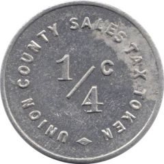 1/4 Cent - Anna Chamber of Commerce Union County, Illinois
