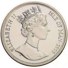 1 Crown - Elizabeth II Queen Mother, Silver Proof