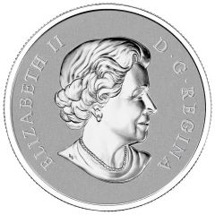 10 Dollars - Elizabeth II 1/2 oz. Canadian Maple Leaves 2014