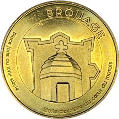 Monnaie de Paris Tourist Token - Brouage Etoile de pierre au cœur du marais