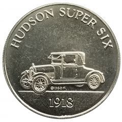 Token - Sunoco Antique Car Coins - Series 2 Hudson Super Six