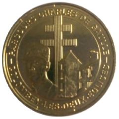 Monnaie de Paris Tourist Token - Colombey-les-Deux-Eglises Parcours Charles de Gaulle