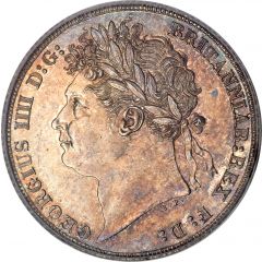 1 Shilling - George IV 1st portrait, 1st reverse