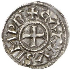 Denier - Charles II / Charles III as emperor, Narbonne mint