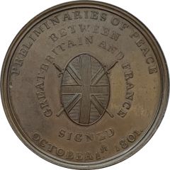 Medal - Preliminaries of the Peace of Amiens