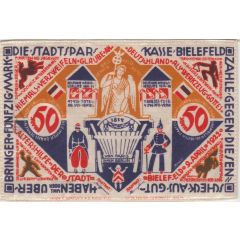 50 Mark Stadtsparkasse with signatures