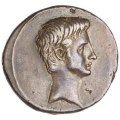 Denarius - Octavian IMP CAESAR DIVI F