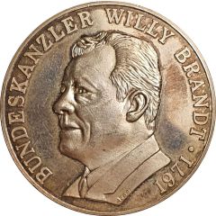 Medal - Bundeskanzler Willy Brandt