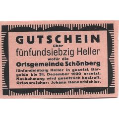 75 Heller Schönberg