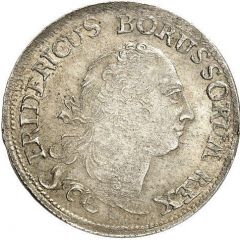12 Mariengroschen - Frederick II Seven Years` War