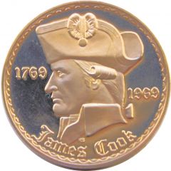 Medal - Captain Cook Bicentenary of the Rediscovery of New Zealand