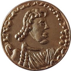 Tremissis d`or de Constantine IV
