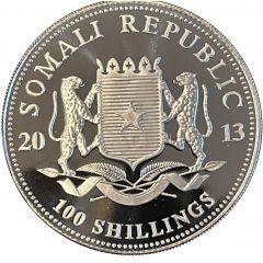 100 Shillings Elephant