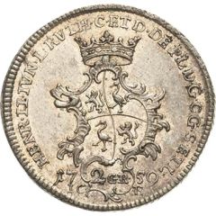 2 Groschens - Henry II Marriage