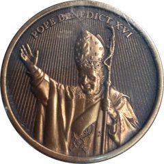 Medal - World Youth Day Pope Benedict - Arms Raised
