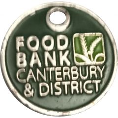 Trolley Token - Canterbury Food Bank