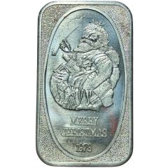 1 Ounce - United States Silver Corp Merry Christmas