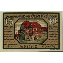 75 Pfennig Fire Series