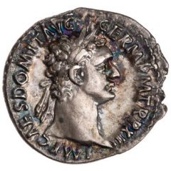 Denarius - Domitian IMP XXII COS XVI CENS P P P, Minerva
