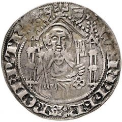 1 Weißpfennig - Werner of Falkenstein