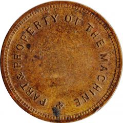 Amusement Token - Part and Property of Machine 30 mm